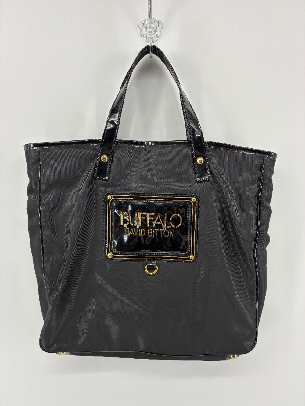 Buffalo David Bitton Black and Gold Tote